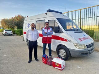 پوشش خدمات پزشکی دوره مربیگری B کنفدراسیون آسیا در بوشهر
