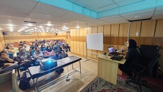 گزارش تصویری پایان دوره هفت‌روزه ماساژ ورزشی با برگزاری آزمون پایانی