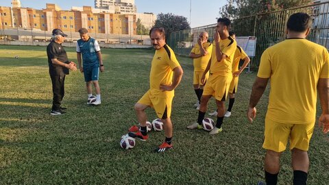 پوشش خدمات پزشکی دوره مربیگری B کنفدراسیون آسیا در بوشهر